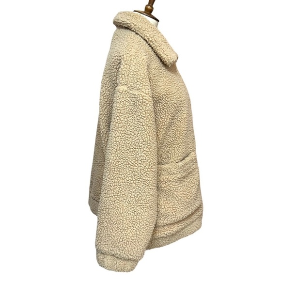 I.AM.GIA Pixie Teddy Tan Oversized Sherpa Coat Women’s Medium - Picture 11 of 15